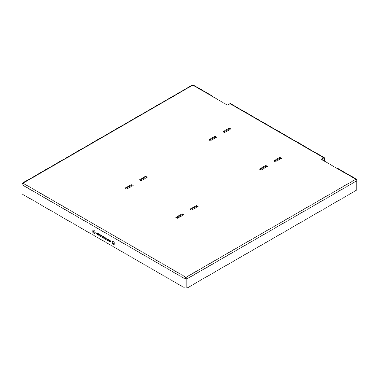 Aluminum Alloy Base Plate E